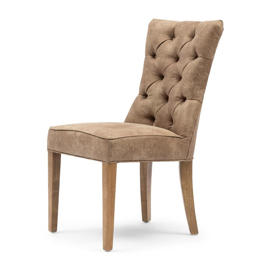 Rivièra Maison Balmoral Eetkamerstoel | Camel | 99x55x67 cm