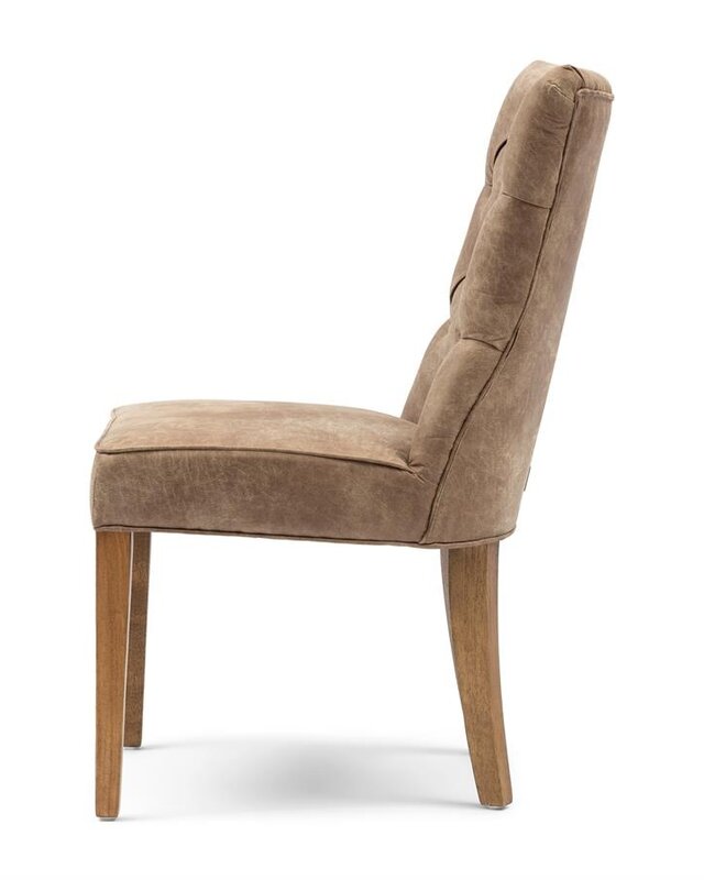 Rivièra Maison Balmoral Eetkamerstoel | Camel | 99x55x67 cm