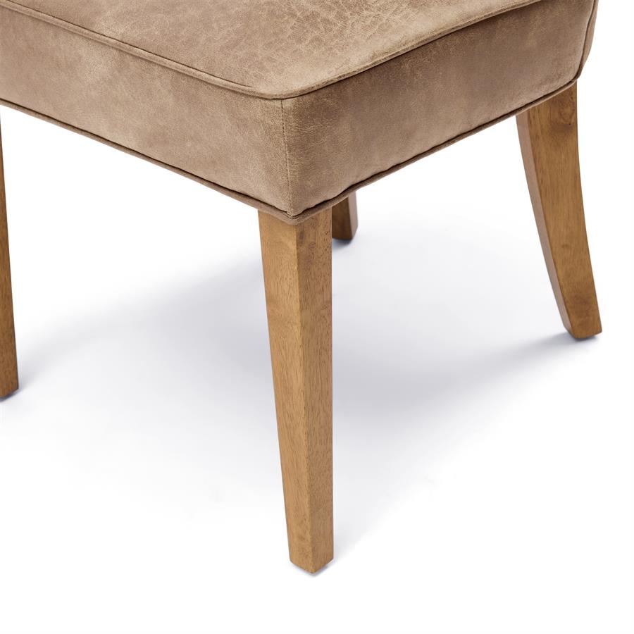 Rivièra Maison Balmoral Eetkamerstoel | Camel | 99x55x67 cm