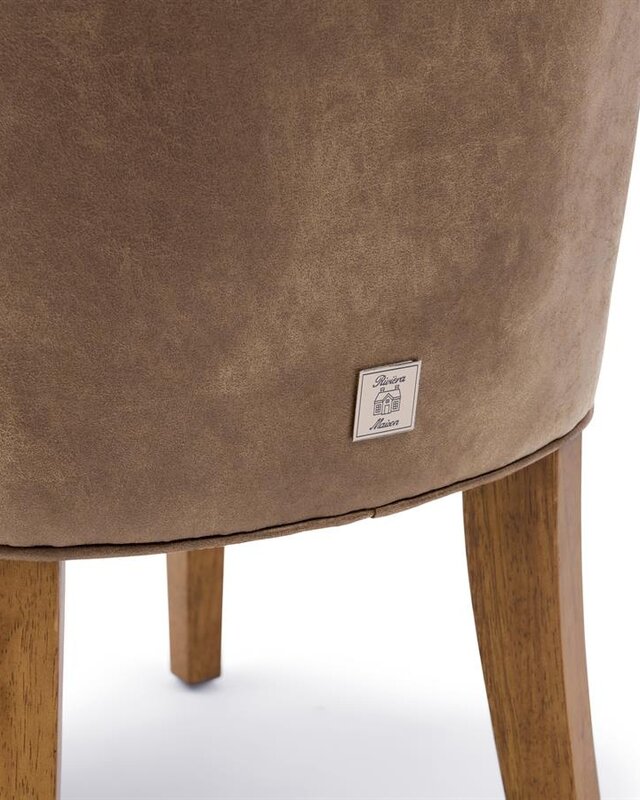 Rivièra Maison Balmoral Eetkamerstoel | Camel | 99x55x67 cm