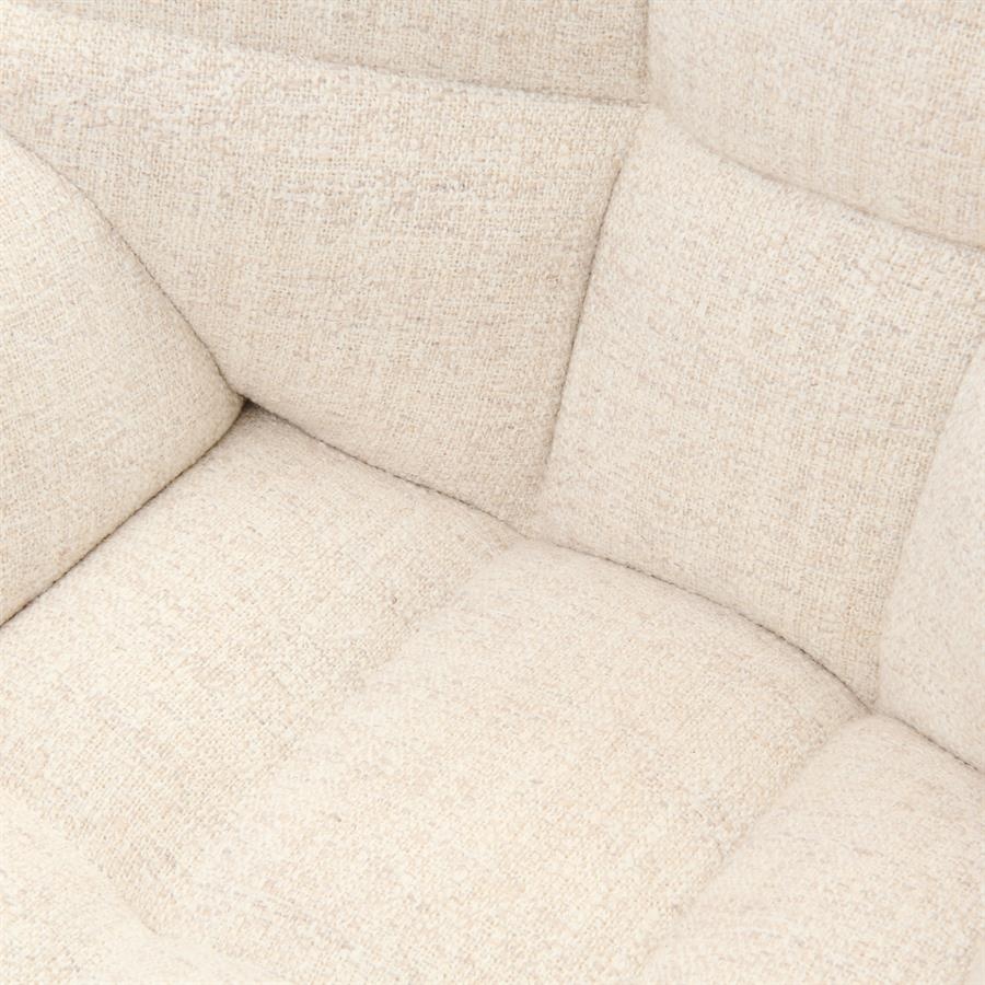 Rivièra Maison Carnaby Eetkamerstoel | Draaibaar | Antiek Wit | 82x67x60 cm