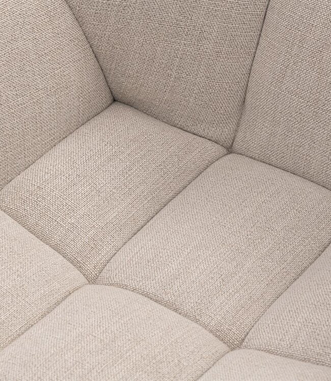 Rivièra Maison Carnaby Eetkamerstoel | Draaibaar | Fabulous Flax | 82x67x60 cm