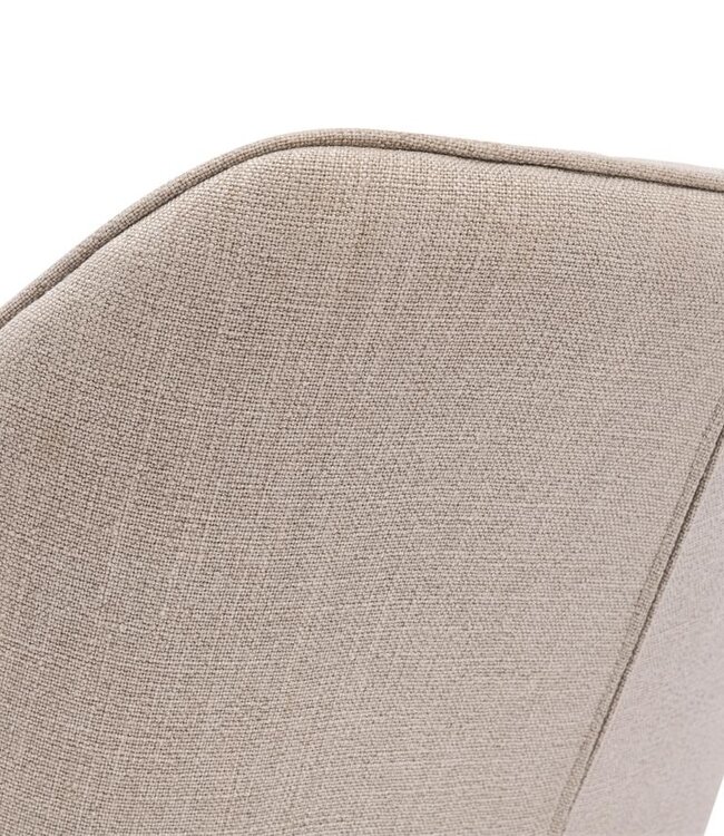 Rivièra Maison Carnaby Eetkamerstoel | Draaibaar | Fabulous Flax | 82x67x60 cm