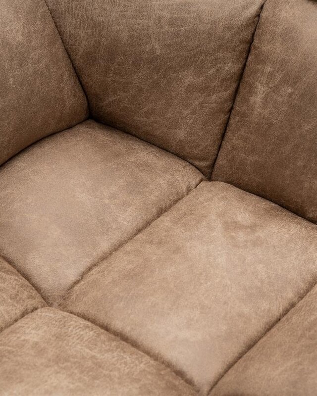Rivièra Maison Carnaby Eetkamerstoel | Draaibaar | Camel | 82x67x60 cm
