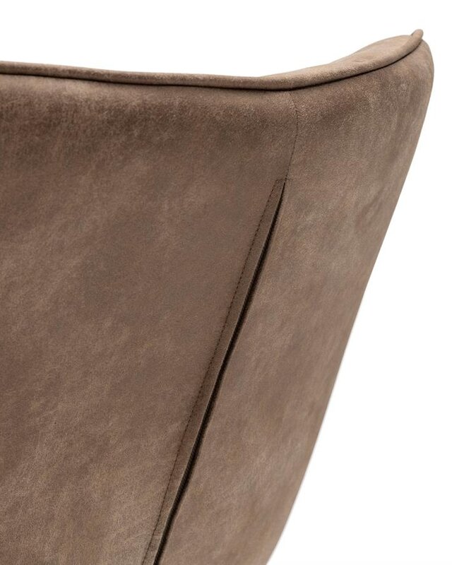 Rivièra Maison Carnaby Eetkamerstoel | Draaibaar | Camel | 82x67x60 cm