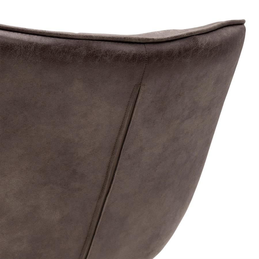 Rivièra Maison Carnaby Eetkamerstoel | Draaibaar | Coffee | 82x67x60 cm