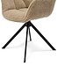Rivièra Maison Carnaby Eetkamerstoel | Draaibaar | Soft Walnut | 82x67x60 cm