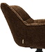 Rivièra Maison Carnaby Eetkamerstoel | Draaibaar | Umber Brown | 82x67x60 cm