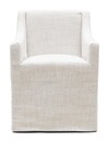 Rivièra Maison Firenze Eetkamerstoel | Antiek Wit | 85x61x56 cm