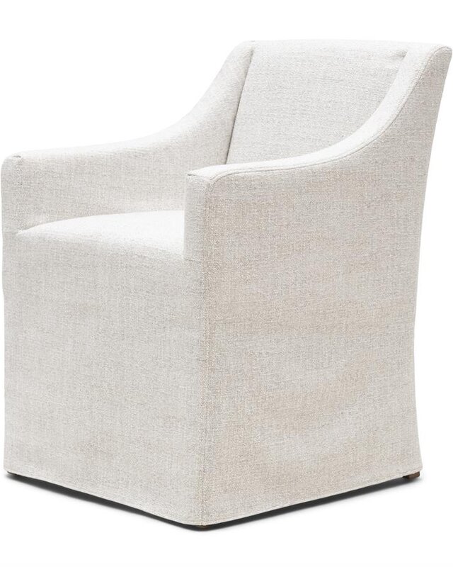 Rivièra Maison Firenze Eetkamerstoel | Antiek Wit | 85x61x56 cm