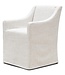 Rivièra Maison Firenze Eetkamerstoel | Antiek Wit | 85x61x56 cm