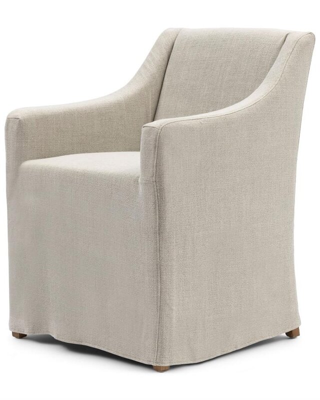 Rivièra Maison Firenze Eetkamerstoel | Fabulous Flax | 85x61x56 cm