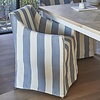Firenze Eetkamerstoel | Gestreept | 85.5x61x56 cm