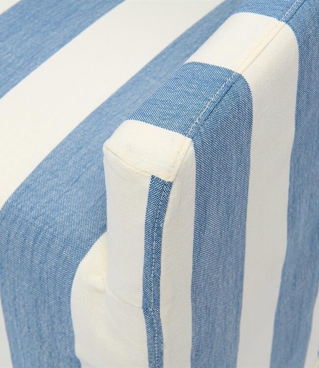 Rivièra Maison Firenze Eetkamerstoel | Gestreept | 85.5x61x56 cm