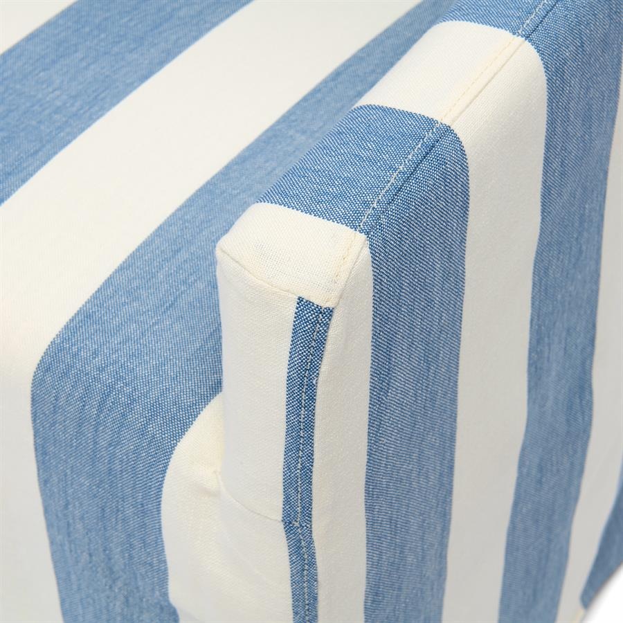 Rivièra Maison Firenze Eetkamerstoel | Gestreept | 85.5x61x56 cm