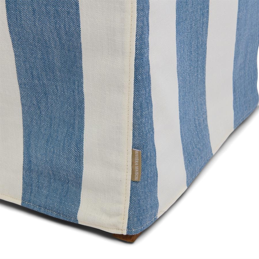 Rivièra Maison Firenze Eetkamerstoel | Gestreept | 85.5x61x56 cm