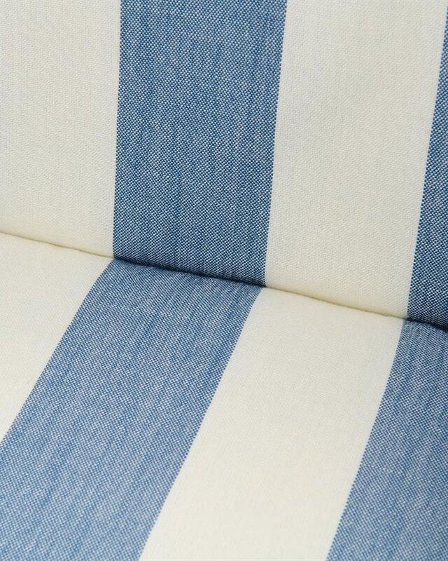 Rivièra Maison Firenze Eetkamerstoel | Gestreept | 85.5x61x56 cm