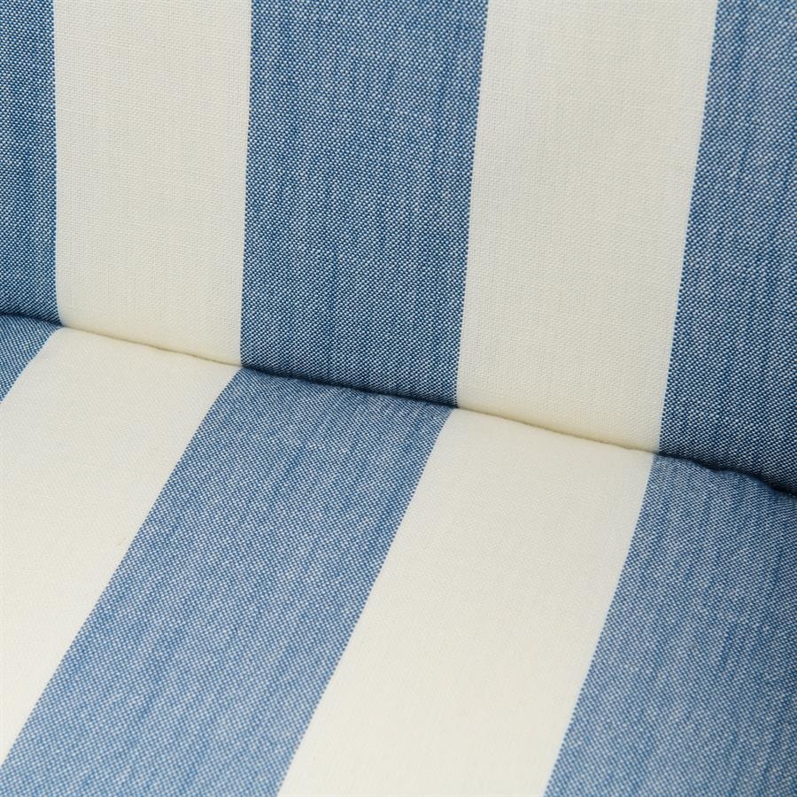 Rivièra Maison Firenze Eetkamerstoel | Gestreept | 85.5x61x56 cm