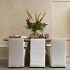 Firenze Eetkamerstoel | Antiek Wit | 85x49x60 cm