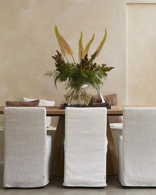 Rivièra Maison Firenze Eetkamerstoel | Antiek Wit | 85x49x60 cm
