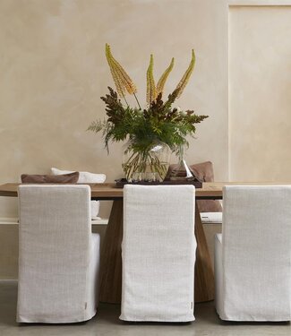 Rivièra Maison Firenze Eetkamerstoel | Antiek Wit | 85x49x60 cm