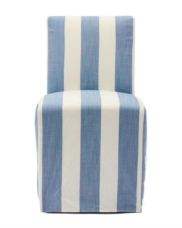 Rivièra Maison Firenze Eetkamerstoel | Gestreept | 85x49x60 cm