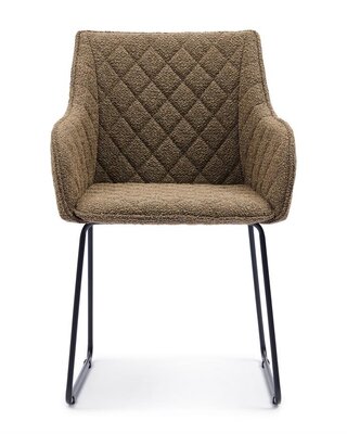 Rivièra Maison Frisco Drive Eetkamerstoel | Classic Brown | 84x56x59 cm