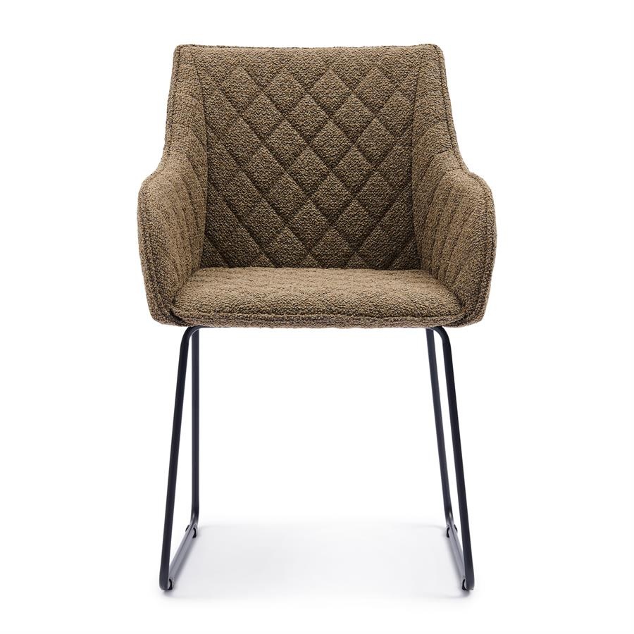 Rivièra Maison Frisco Drive Eetkamerstoel | Classic Brown | 84x56x59 cm