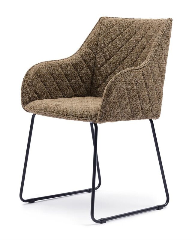 Rivièra Maison Frisco Drive Eetkamerstoel | Classic Brown | 84x56x59 cm