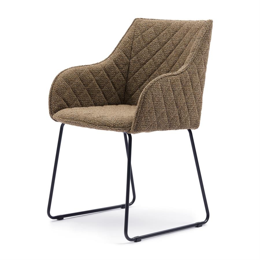 Rivièra Maison Frisco Drive Eetkamerstoel | Classic Brown | 84x56x59 cm