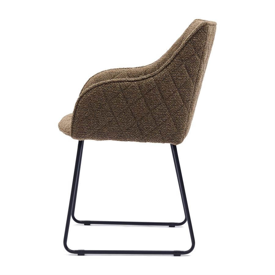 Rivièra Maison Frisco Drive Eetkamerstoel | Classic Brown | 84x56x59 cm