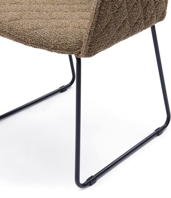 Rivièra Maison Frisco Drive Eetkamerstoel | Classic Brown | 84x56x59 cm