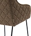 Rivièra Maison Frisco Drive Eetkamerstoel | Classic Brown | 84x56x59 cm