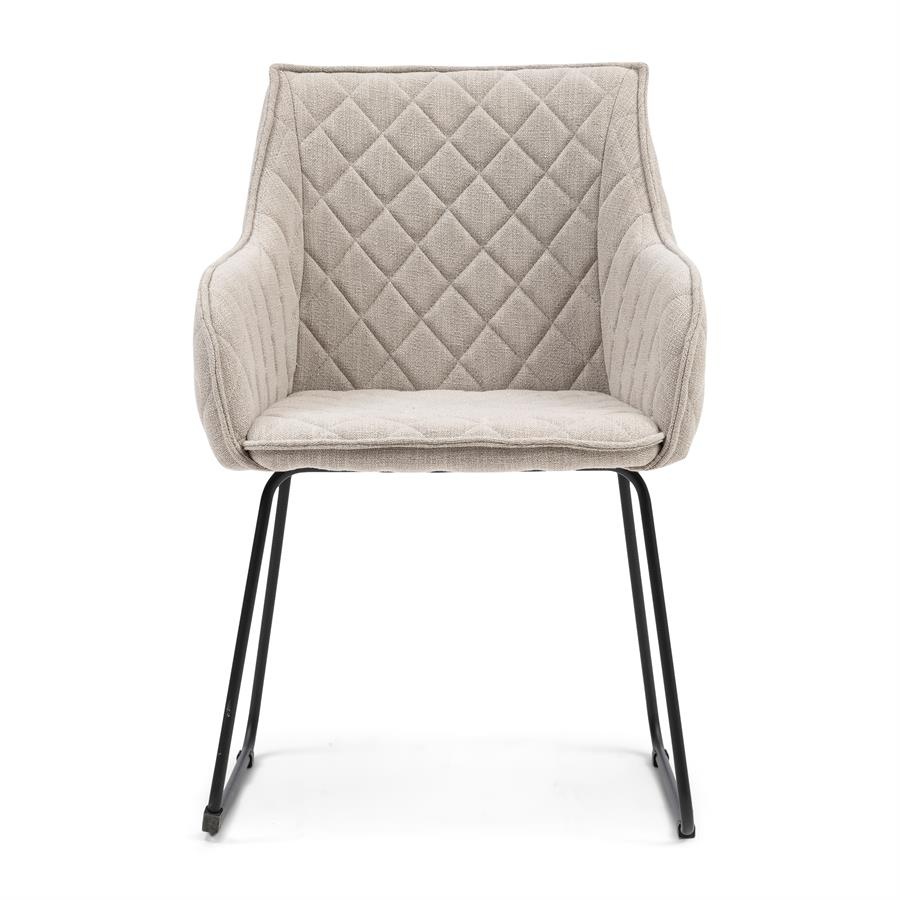 Rivièra Maison Frisco Drive Eetkamerstoel | Fabulous Flax | 83x54x44 cm