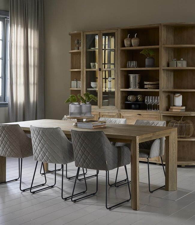 Rivièra Maison Frisco Drive Eetkamerstoel | Fabulous Flax | 83x54x44 cm