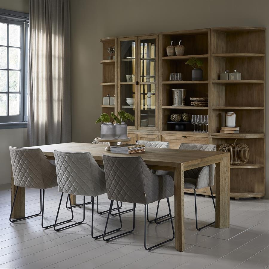 Rivièra Maison Frisco Drive Eetkamerstoel | Fabulous Flax | 83x54x44 cm