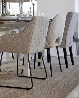 Rivièra Maison Frisco Drive Eetkamerstoel | Fabulous Flax | 83x54x44 cm