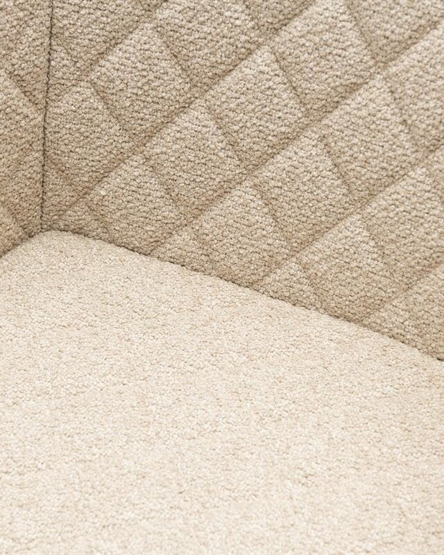 Rivièra Maison Frisco Drive Eetkamerstoel | Natural Grey | 84x56x59 cm