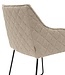Rivièra Maison Frisco Drive Eetkamerstoel | Natural Grey | 84x56x59 cm
