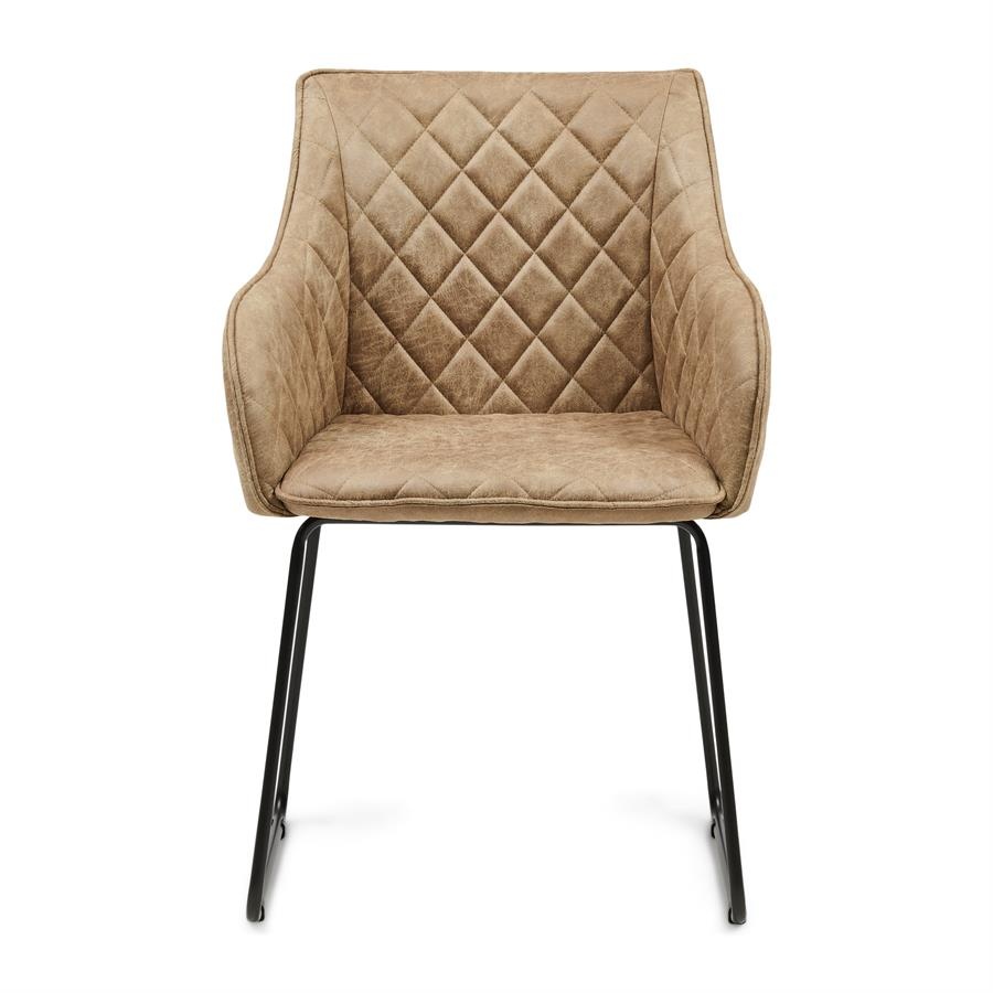 Rivièra Maison Frisco Drive Eetkamerstoel | Camel | 83x44x55 cm