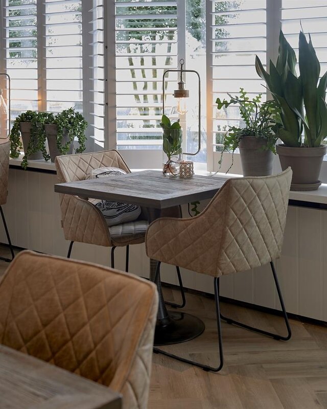 Rivièra Maison Frisco Drive Eetkamerstoel | Camel | 83x44x55 cm