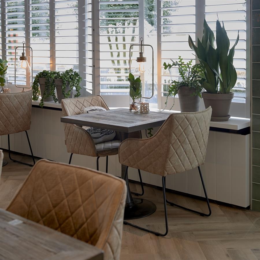 Rivièra Maison Frisco Drive Eetkamerstoel | Camel | 83x44x55 cm