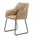 Rivièra Maison Frisco Drive Eetkamerstoel | Camel | 83x44x55 cm