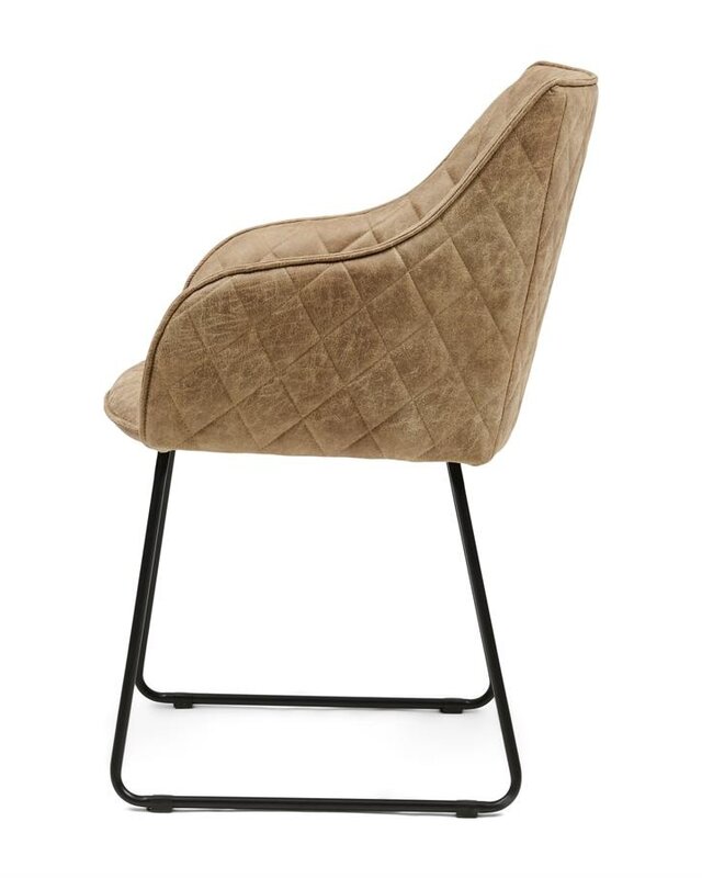 Rivièra Maison Frisco Drive Eetkamerstoel | Camel | 83x44x55 cm
