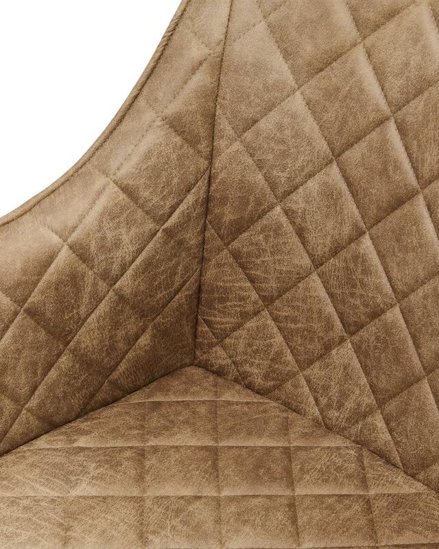 Rivièra Maison Frisco Drive Eetkamerstoel | Camel | 83x44x55 cm