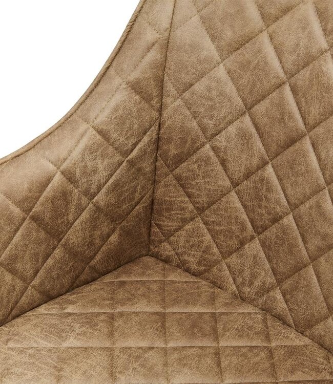 Rivièra Maison Frisco Drive Eetkamerstoel | Camel | 83x44x55 cm