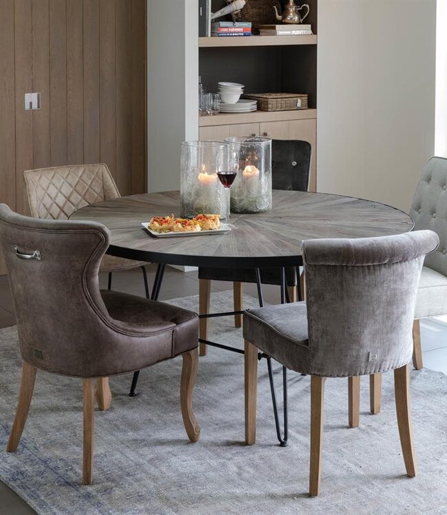 Rivièra Maison Frisco Drive Eetkamerstoel | Camel | 83x44x55 cm