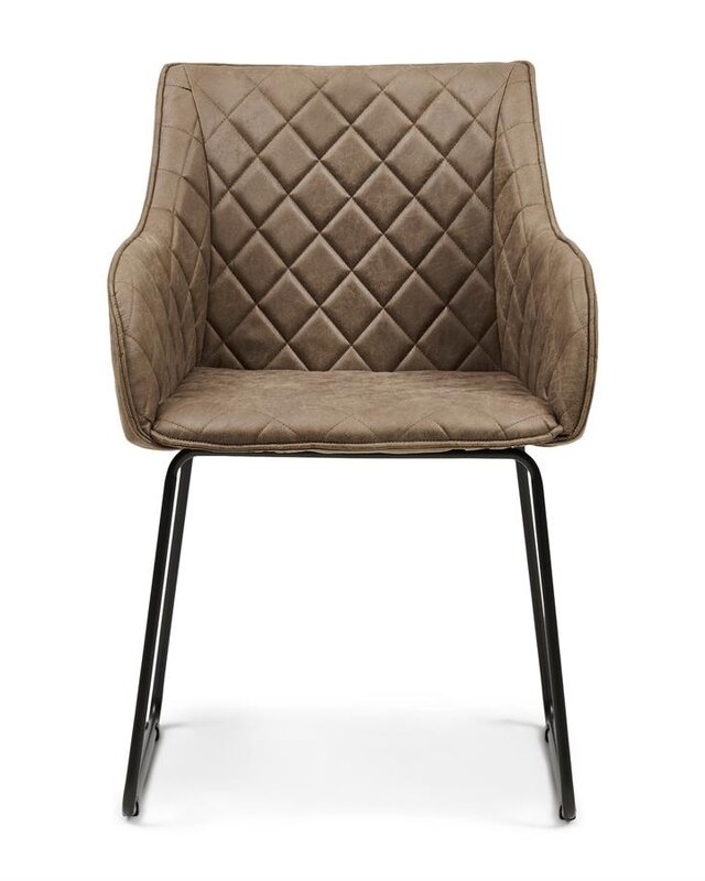 Rivièra Maison Frisco Drive Eetkamerstoel | Coffee | 83x54x44 cm