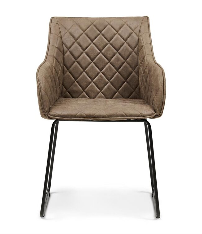 Rivièra Maison Frisco Drive Eetkamerstoel | Coffee | 83x54x44 cm