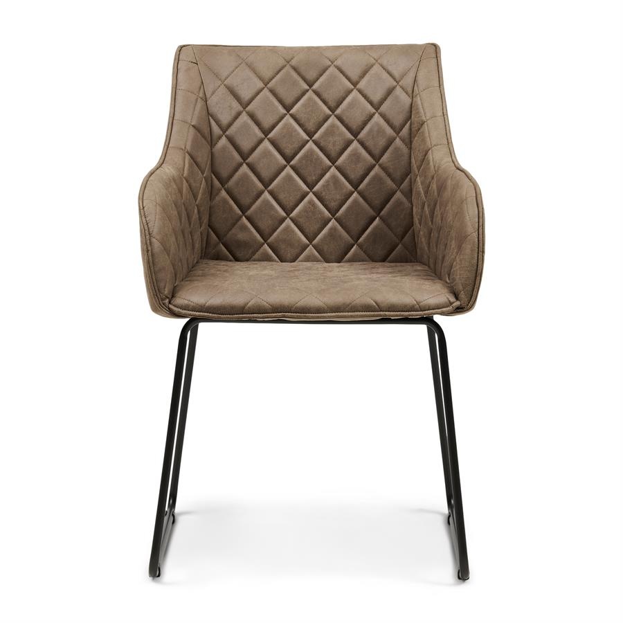 Rivièra Maison Frisco Drive Eetkamerstoel | Coffee | 83x54x44 cm